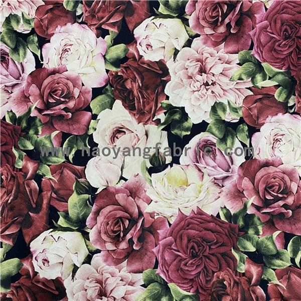Tesatura cu imprimeu floral