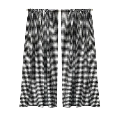 Draperii Houndstooth